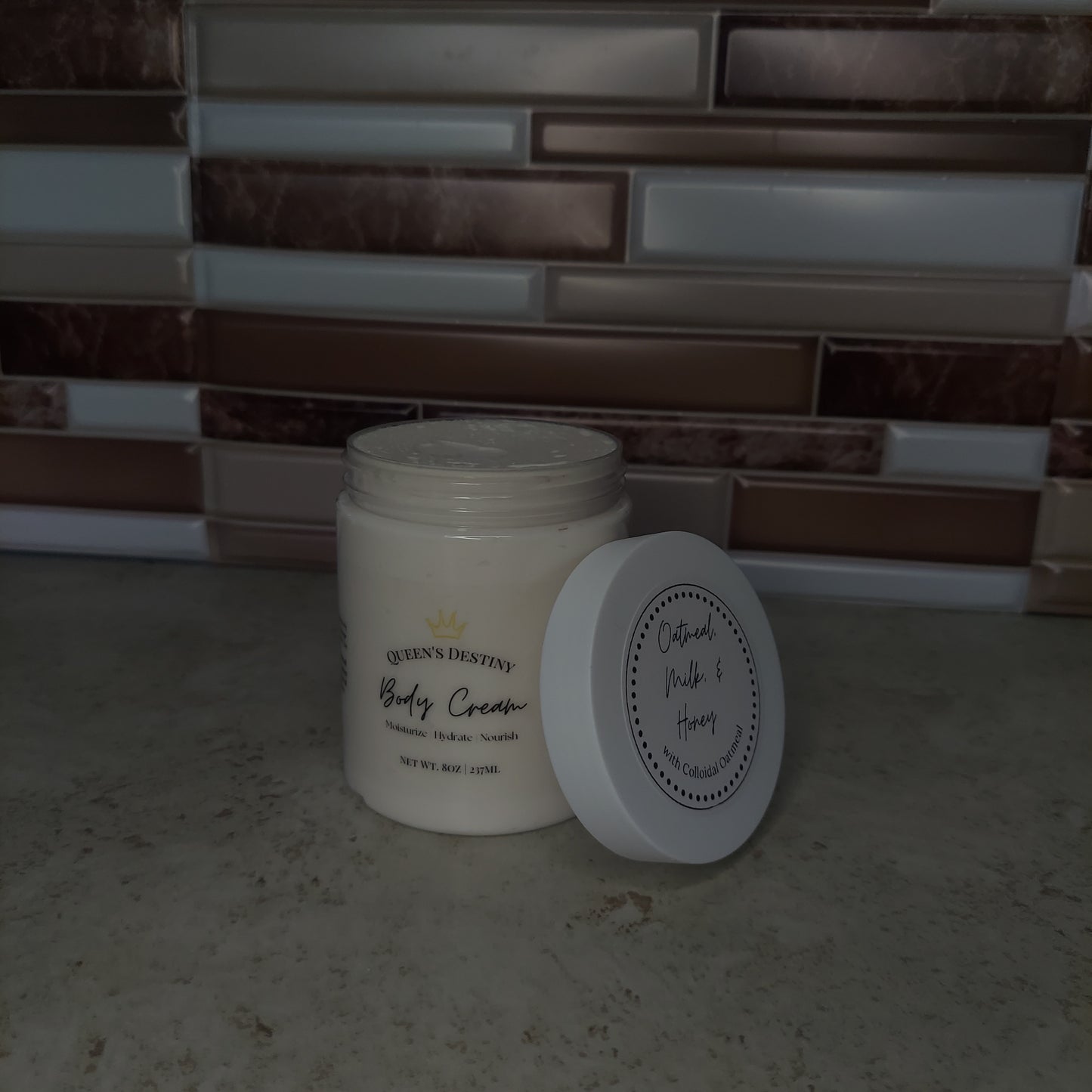 Oatmeal Milk and Honey 8oz Body Cream