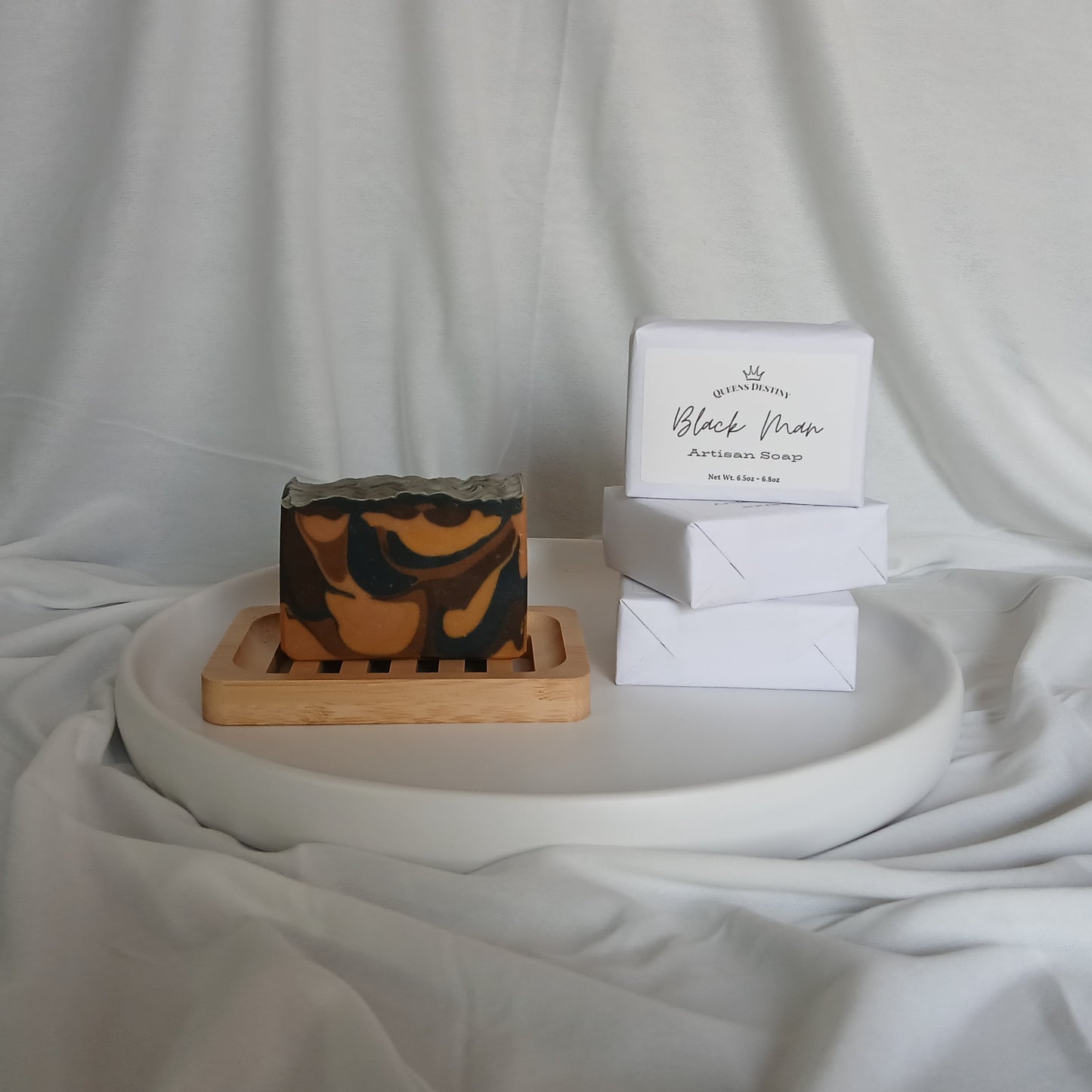 Black Man Artisan Soap Bar