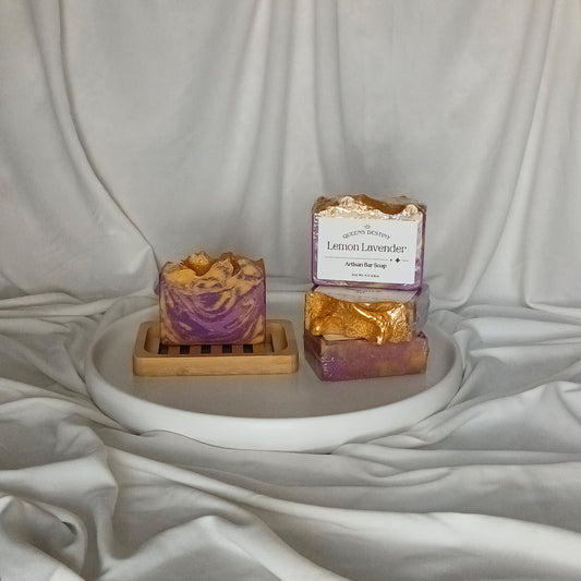 Lemon Lavender Artisan Soap Bar