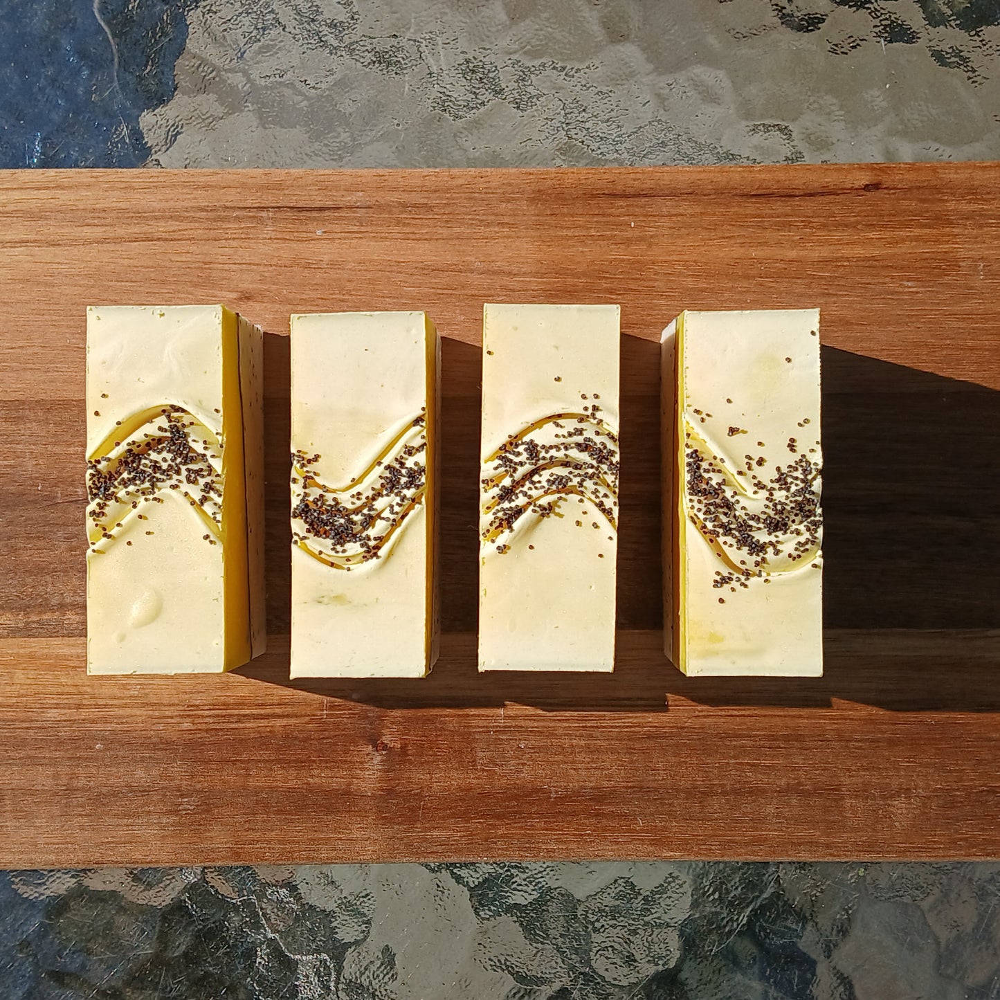 Lemon Poppy Artisan Soap Bar