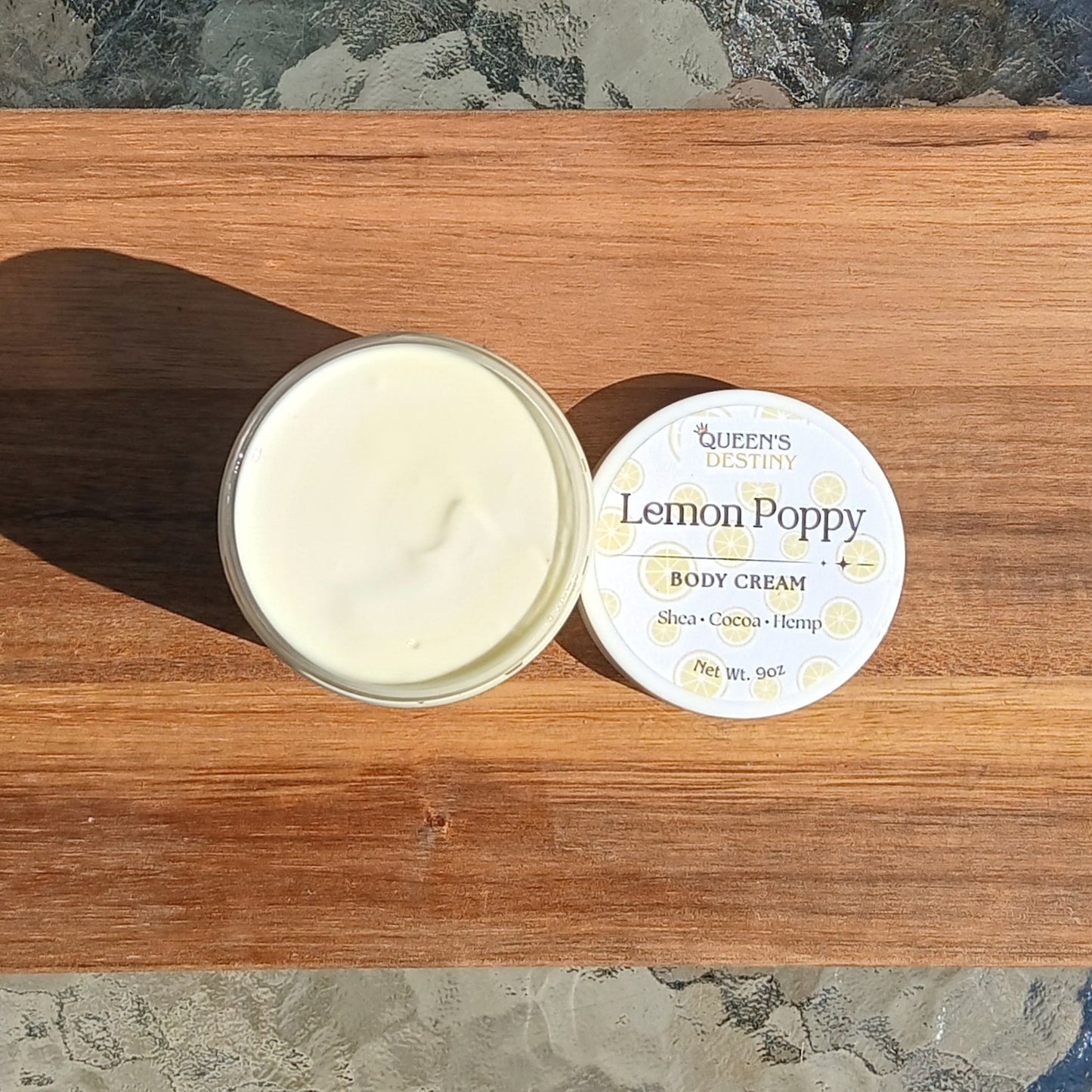 Lemon Poppy 9oz Body Cream