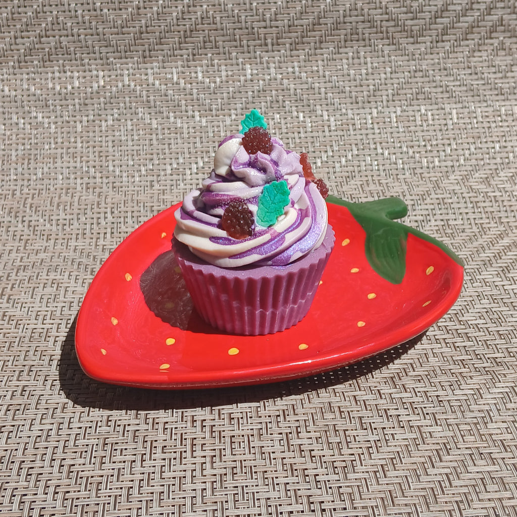 Berries & Cream Soap Cupcake