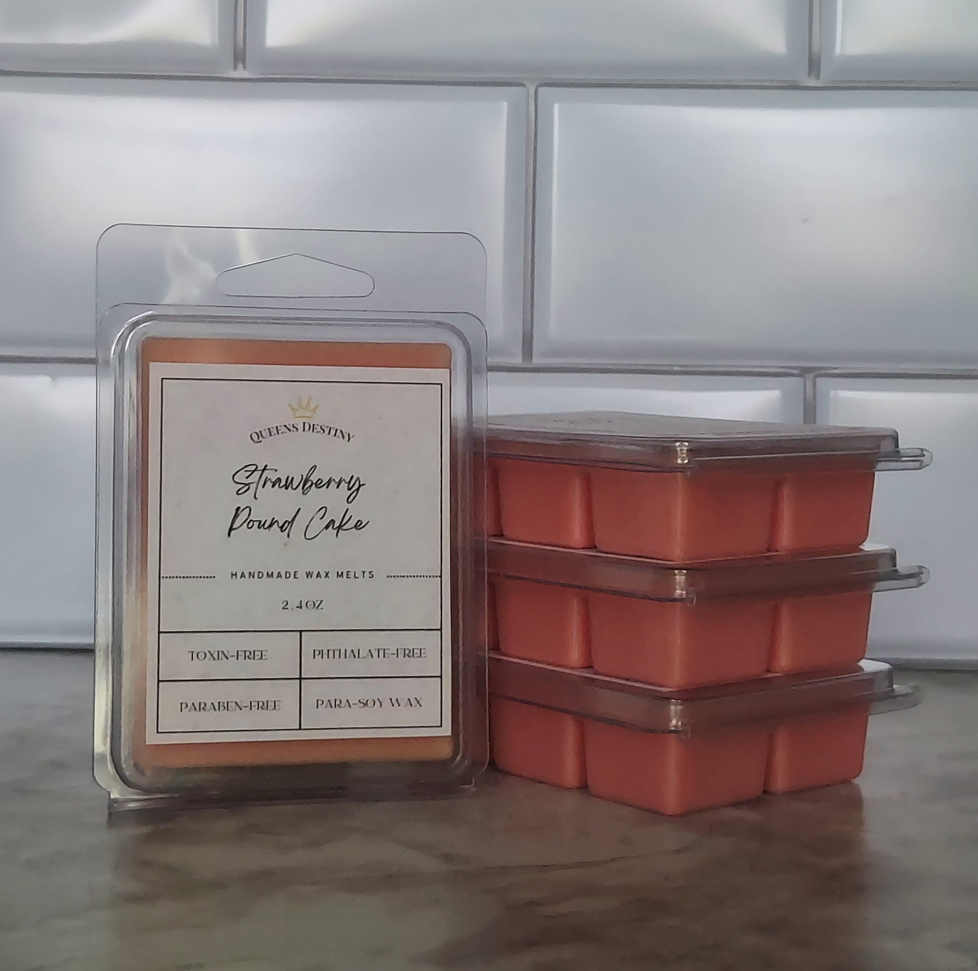 Strawberry Pound Cake Wax Melt