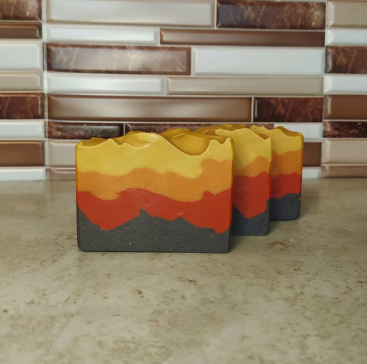 Bonfire at Sunset Artisan Soap