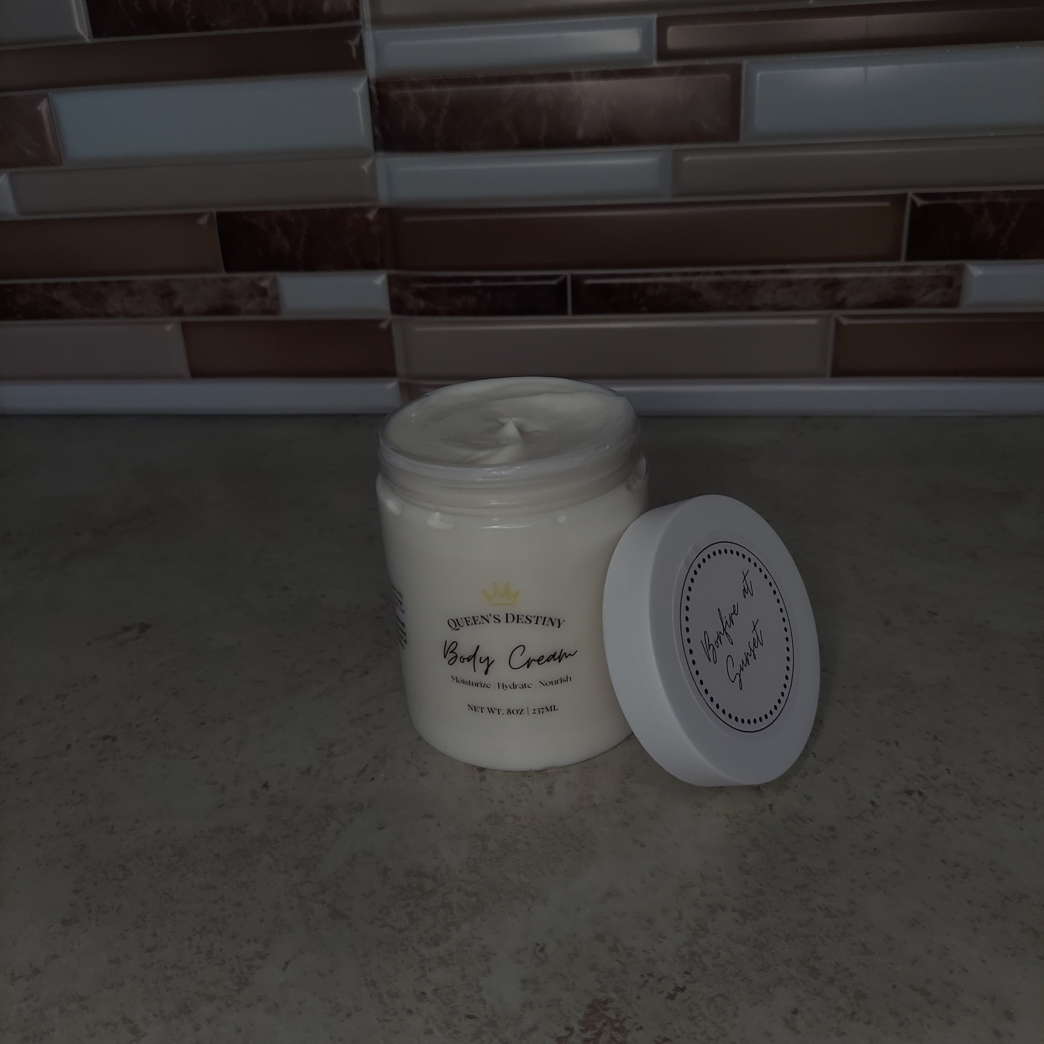 Bonfire at Sunset 8oz Body Cream