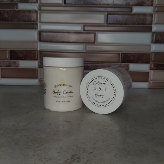 Oatmeal Milk and Honey 8oz Body Cream