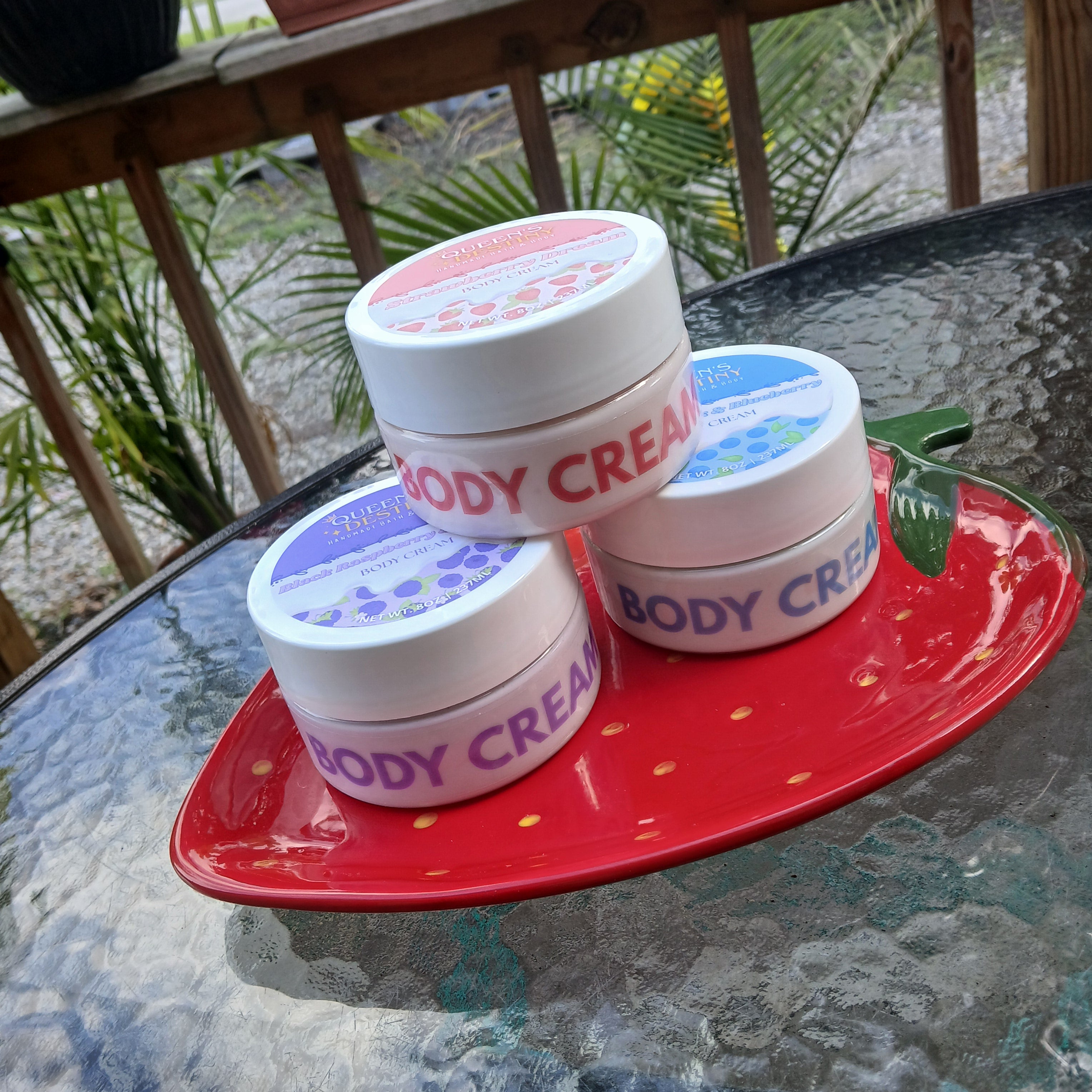 Berries & Cream 8oz Body Cream