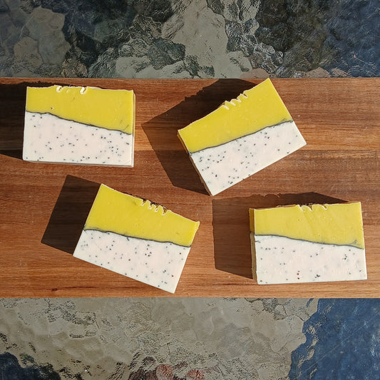 Lemon Poppy Artisan Soap Bar