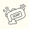 Goddess Artisan Soap Bar featuring elegant swirls and handcrafted textures.