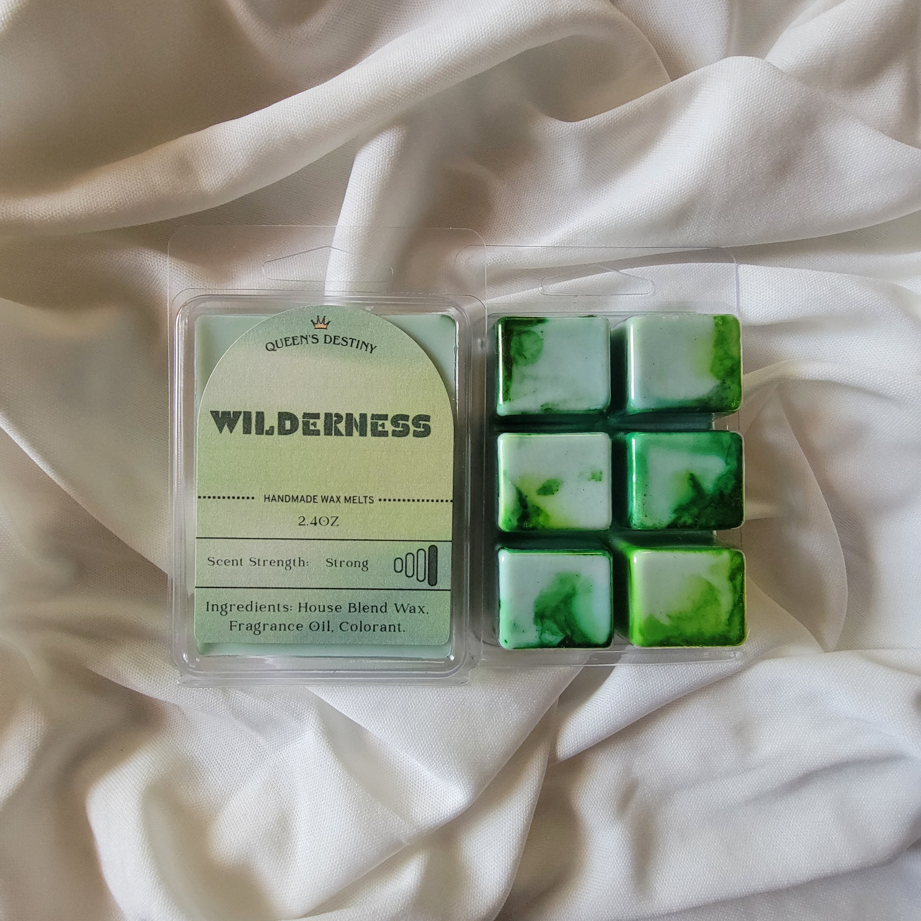 wilderness wax melt fresh woody home fragrance