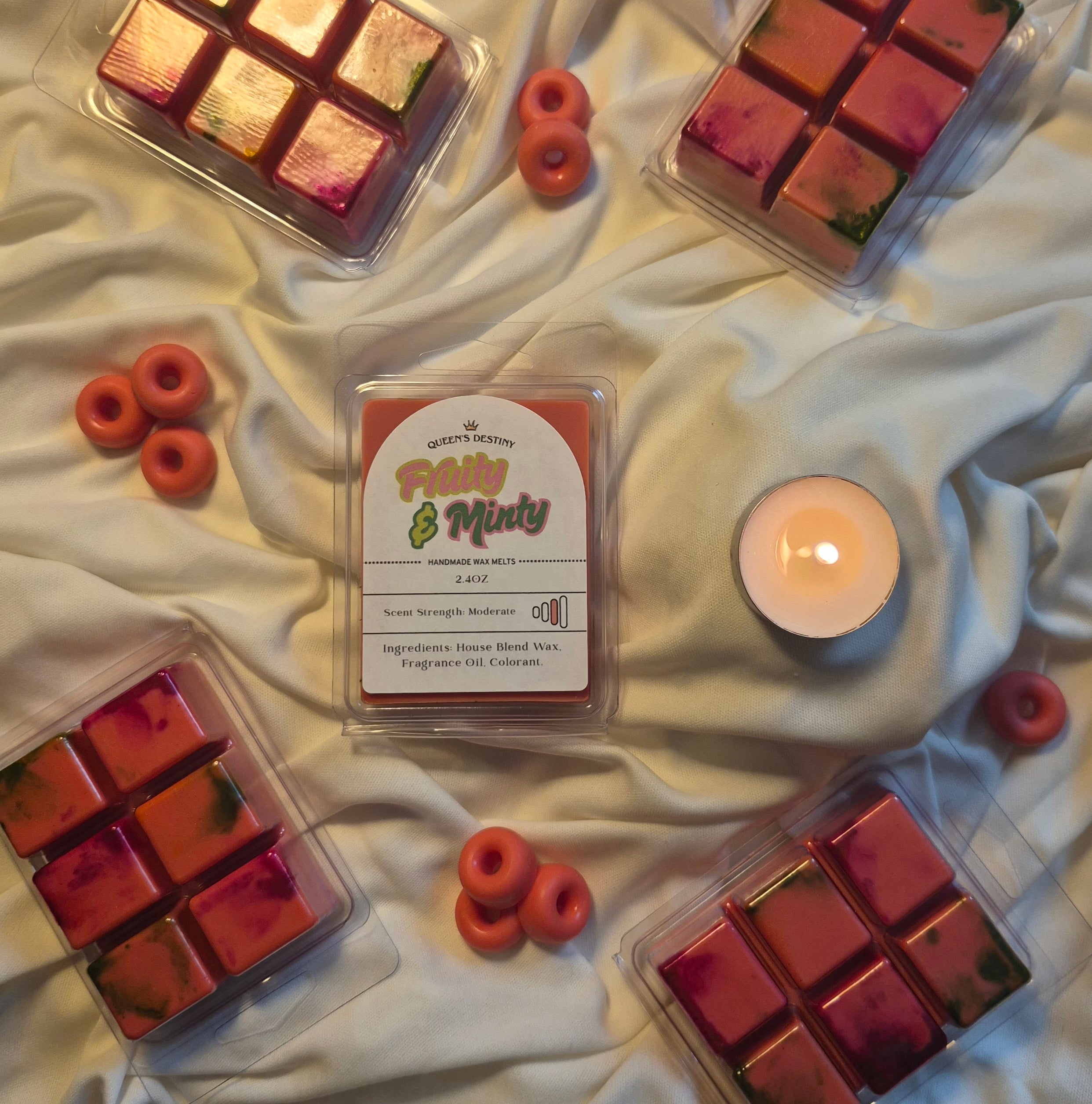 Fruity and Minty Wax Melt